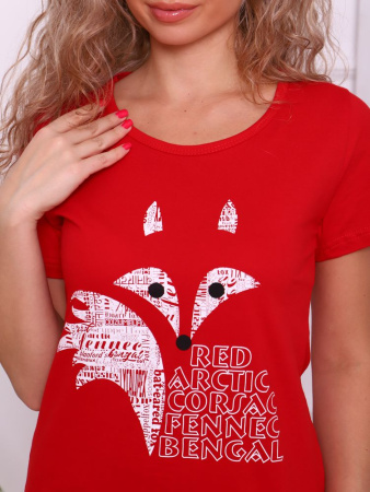 Пижама женская, модель 154, трикотаж (Red Fox )