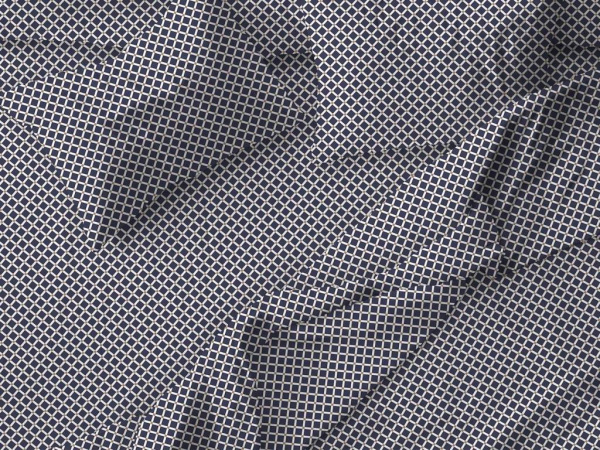 Комплект постельного белья Евростандарт, бязь "Комфорт" (Виши, темно-синий)