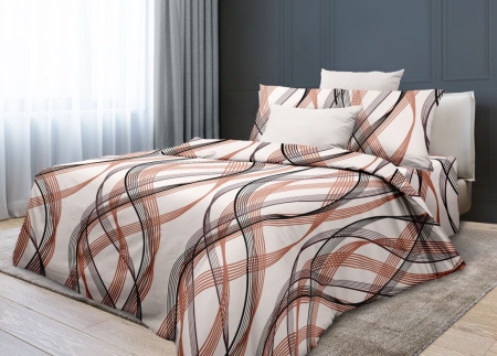 Простыня на резинке 160*200 см, бязь ГОСТ, борт 25 см (Астория)