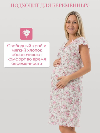 Сорочка ночная женская,мод. 426,трикотаж (Прелесть (розовый))