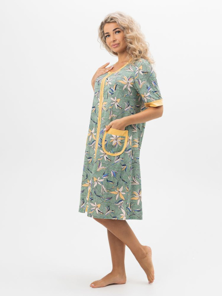 Халат женский, модель 124,трикотаж  (Сонет)