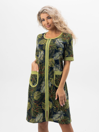 Халат женский, модель 124,трикотаж  (Релакс)