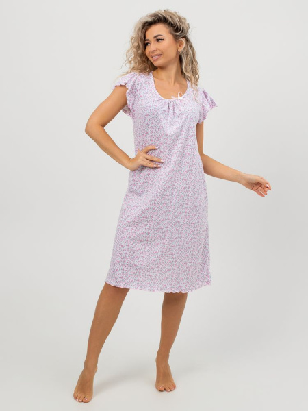 Сорочка ночная женская,мод. 426,трикотаж (Кармен, розовый )