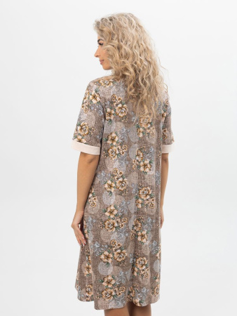 Халат женский, модель 124,трикотаж  (Фантазия)