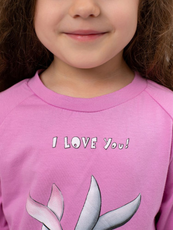 Пижама детская, модель 324, трикотаж (Зайчата  )