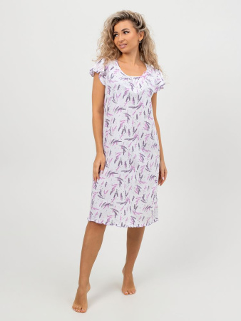 Сорочка ночная женская,мод. 426,трикотаж (Лаванда)