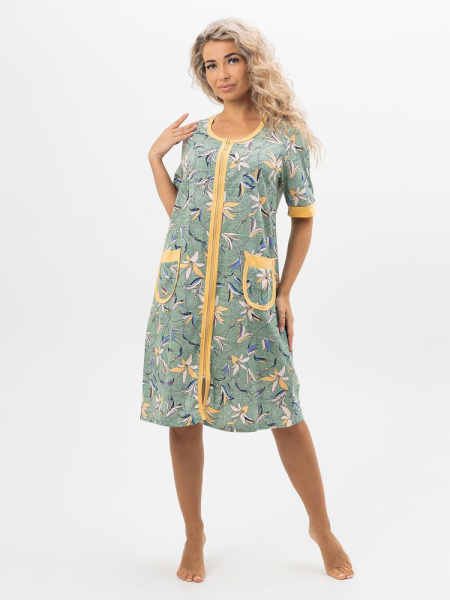 Халат женский, модель 124,трикотаж  (Сонет)