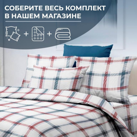 Простыня Евро 240*220 см, бязь ГОСТ (Модерн)