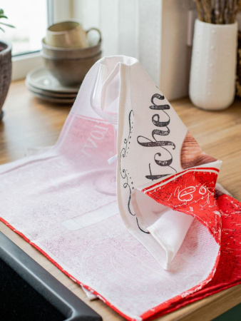 Комплект полотенец 48*60 см, 3 шт., рогожка (Матильда)