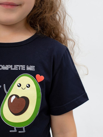 Пижама детская, модель 326, трикотаж (Авокадо, синий)