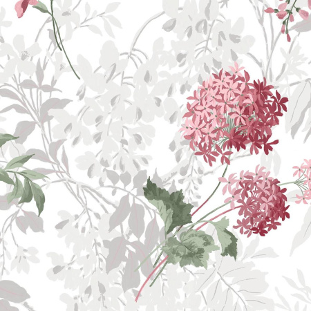 Наволочка 50*70 см, бязь ГОСТ, на клапане (Кассана, ягодно-розовый)