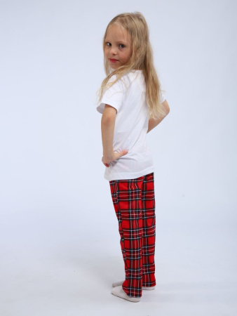 Пижама детская, модель 328, трикотаж (Новый год)