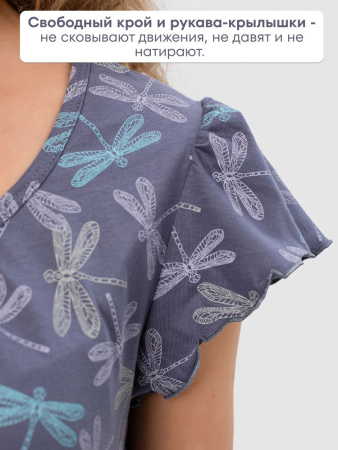 Сорочка ночная женская,мод. 426,трикотаж (Стрекоза)