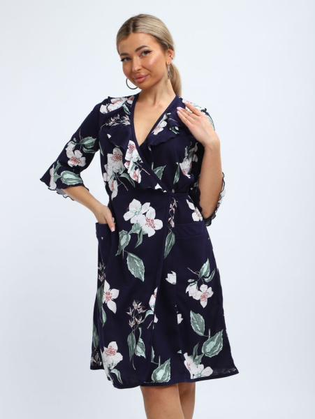 Халат женский, модель 130, трикотаж (Элегия)