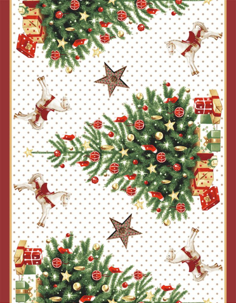 Дорожка для сервировки 50*150 см, хлопок 100% (Волшебство, вид 2)