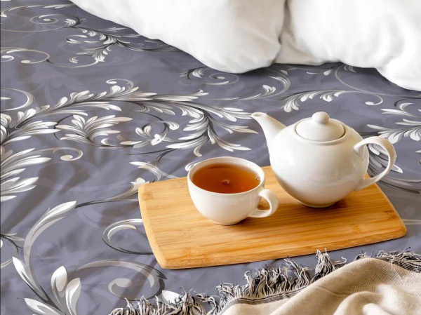 Наволочка 70*70 см, бязь "Комфорт" (220) (Валенсия, сиреневый)