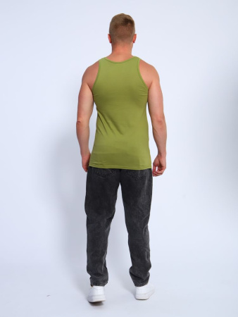 Майка мужская, модель 216, трикотаж (Хаки)