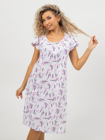 Сорочка ночная женская,мод. 426,трикотаж (Лаванда)