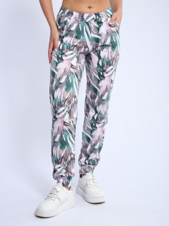 Брюки женские, модель 162, трикотаж (Джунгли)