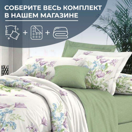 Простыня Евро, поплин (Фрейя (компаньон))