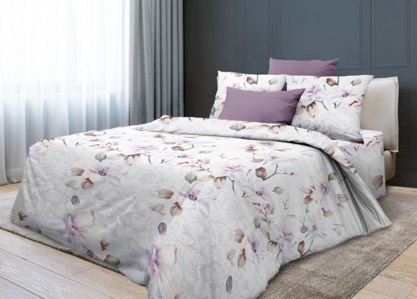 Комплект постельного белья 1,5-спальный, бязь  ГОСТ (220) (Скарлетт 3 D)