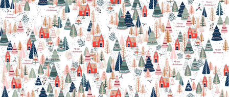 Скатерть 150*180 см, рогожка (Merri Christmas)