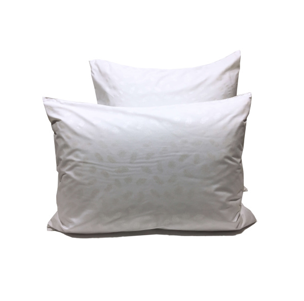 Наперник на молнии 70*70см (Перья, белый)