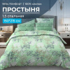 Простыня 1,5-спальная, бязь "Комфорт" (Симфония, зеленый)