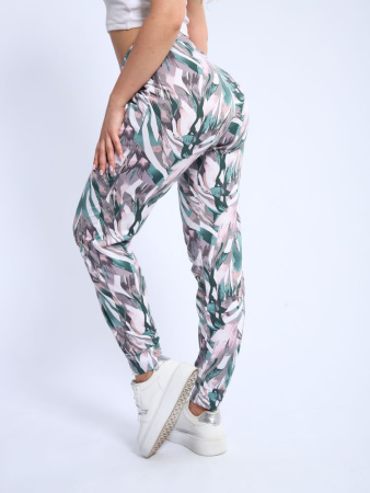 Брюки женские, модель 162, трикотаж (Джунгли)