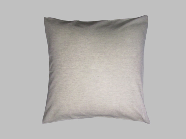 Наволочка 40*40 см, лен 100 %, серый