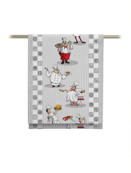 Полотенце 50*60 см вафельное (Рататуй)