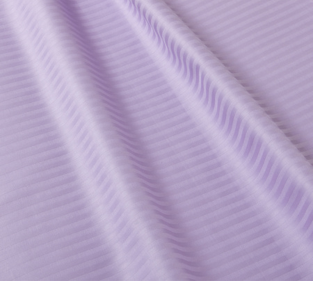 Наволочка 50*70 см, сатин-страйп, на молнии (Лаванда)