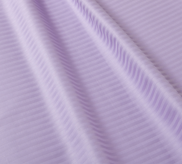 Наволочка 50*70 см, сатин-страйп, на молнии (Лаванда)