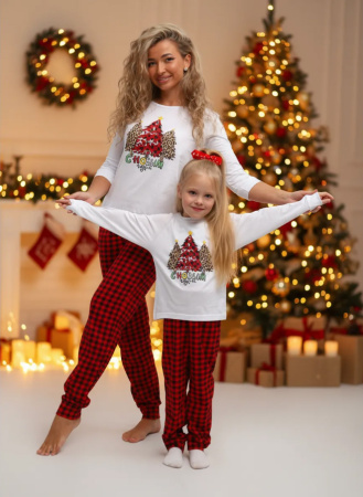 Пижама мужская, модель 218, трикотаж (Новый год)