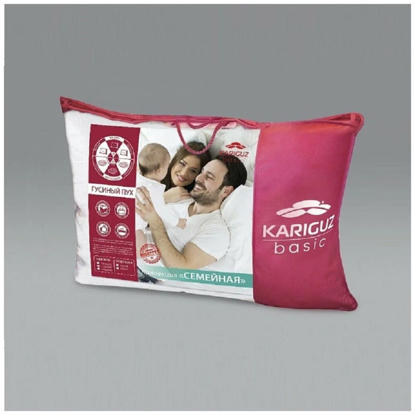 Подушка 50*70 см Семейная, пух/перо