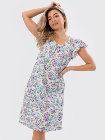 Сорочка ночная женская,мод. 426,трикотаж (Прелесть (сиреневый))