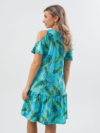 Платье женское, модель 175, трикотаж (Флора)