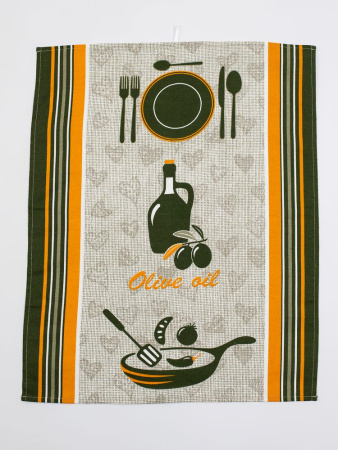 Комплект полотенец 48*60 см, 3 шт., рогожка (Готовим дома)