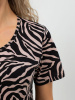 Туника женская, модель 172, трикотаж (Зебра)