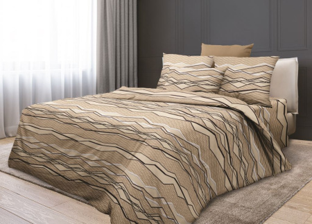 Комплект постельного белья Евромакси, бязь  ГОСТ (Панорама)