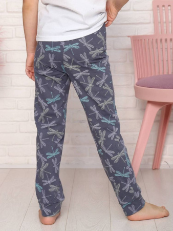 Брюки пижамные детские, модель 325, трикотаж (Стрекоза)