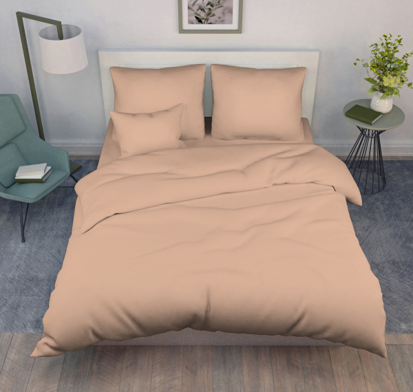 Пододеяльник 2-спальный, поплин гладкокрашеный (Парфэ)