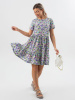 Платье женское, модель 174, трикотаж (Незабудка)