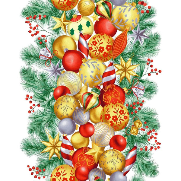 Дорожка для сервировки 50*150 см, хлопок 100% (Золотые игрушки)