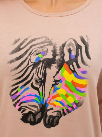 Костюм женский, модель 162, трикотаж (Зебра)