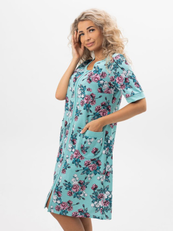 Халат женский, модель 124,трикотаж  (Розалия )