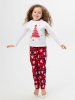 Пижама детская, модель 324, трикотаж (Змейка, красный)