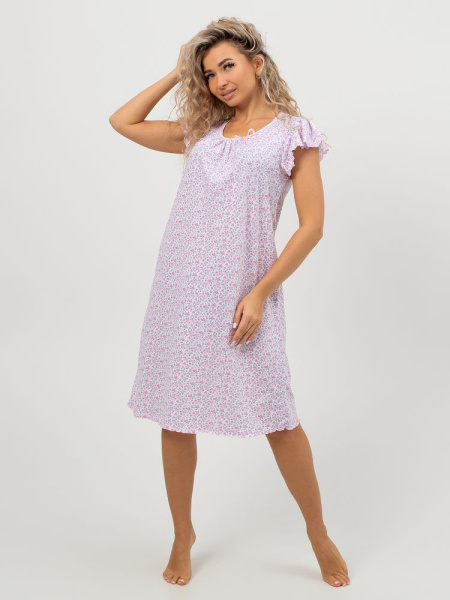 Сорочка ночная женская,мод. 426,трикотаж (Кармен, розовый )