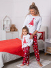 Пижама женская, модель 162, трикотаж (Змейка, красный)