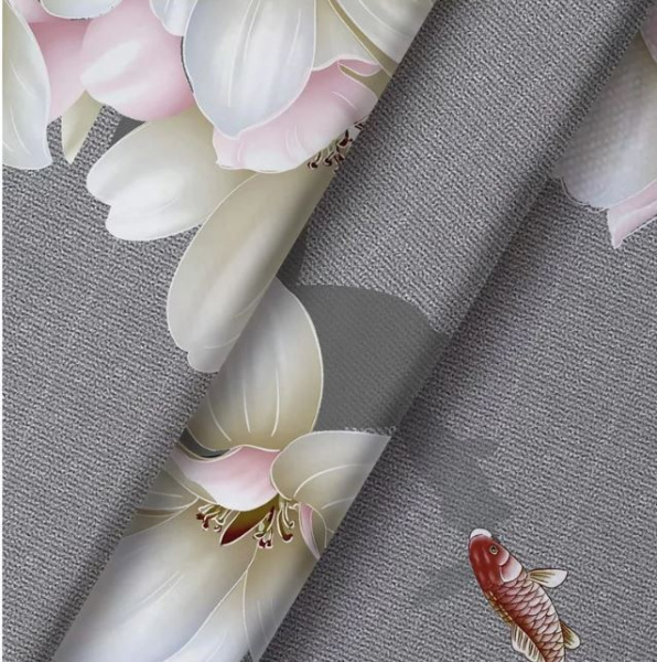 Наволочка 40*40 см, сатин "Престиж", на клапане (Дама основа)